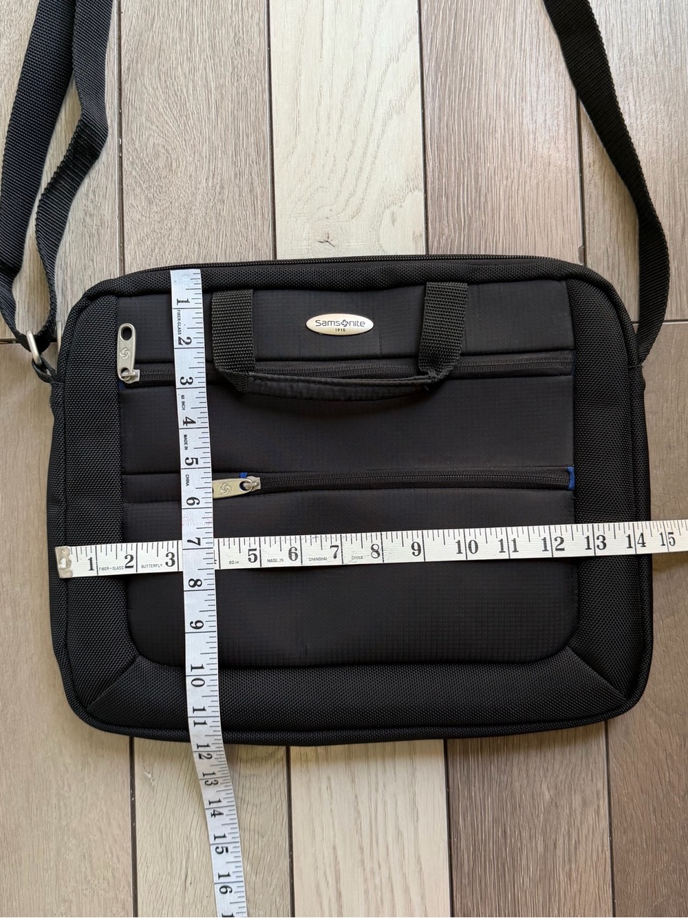 Samsonite Black Laptop Shoulder Bag - Picture 4 of 6